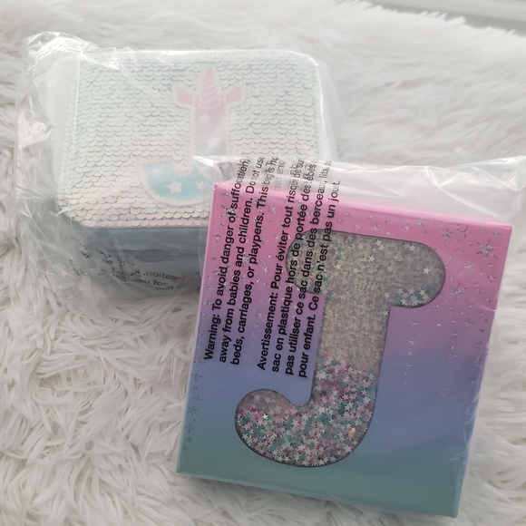 Initial J Jewelery Case and Jewelry Box Set Bundle - Picture 3 of 3